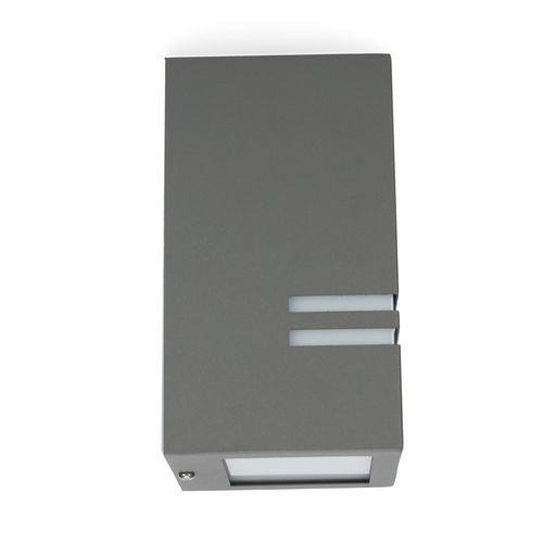 Lampa ścienna do ogrodu MICASA1 szara na Arena.pl