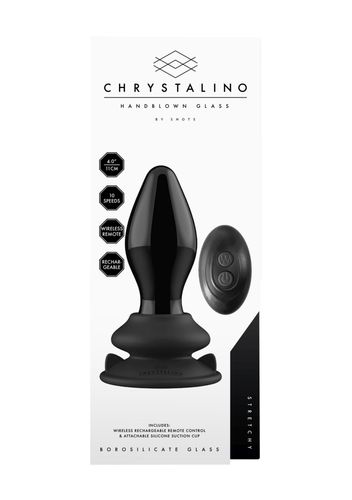 stretchy - with suction cup and remote - 10 speed - black na Arena.pl