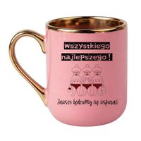 Elegant Różowo-Złoty 330 ml