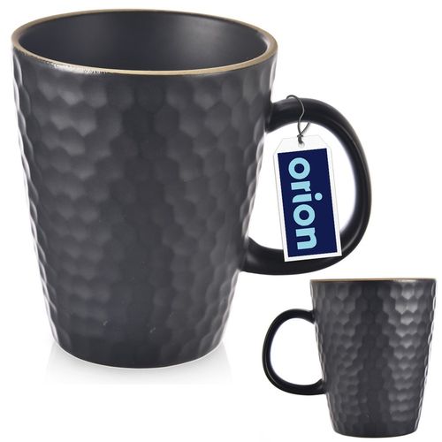 Kubek ceramiczny czarny TEA TIME 420 ml na Arena.pl
