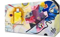 Obraz 30x20cm Yellow-Red-Blue, Wassily Kandinsky Vintage Salon