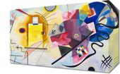 Obraz 30x20cm Yellow-Red-Blue, Wassily Kandinsky Vintage Salon