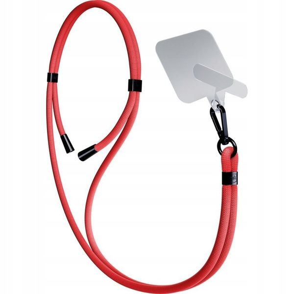 Smycz do telefonu - 3mk EasyClip - Czerwony zdjęcie 7