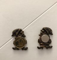 krasnal 10szt.  z magnesem i jednogroszówką  na szczęście