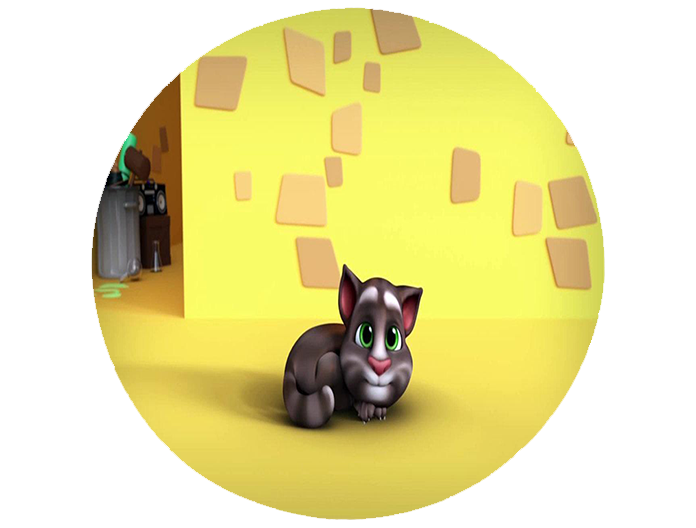 Opłatek na tort Gadający Kot zdjęcie 1