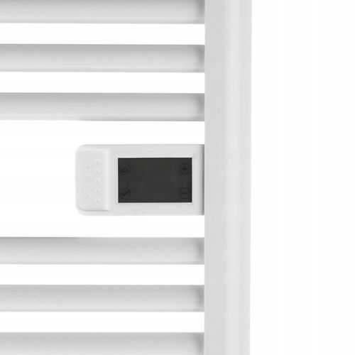 GRZEJNIK ŁAZIENKOWY ELEKTRYCZNY drabinka programator termostat BIAŁY na Arena.pl