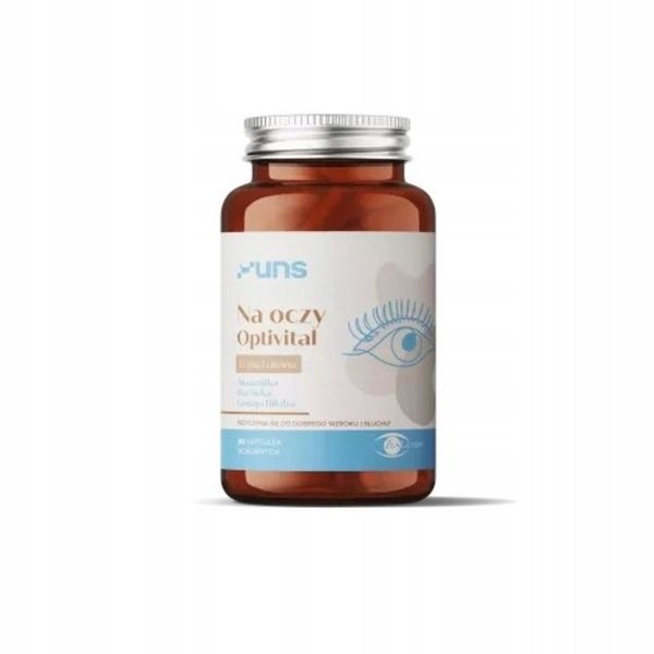 Na oczy Optivital UNS 60 kaps zdjęcie 1