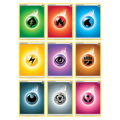 Zestaw kart energii Pokemon |2020|NOWE ORYGINALNE| 9 sztuk (w tym fairy)