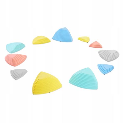 Kolorowe kamienie balansujące dla dzieci – zestaw 11 sztuk do zabawy na Arena.pl