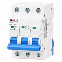 WYŁĄCZNIK NADPRĄDOWY B25A 6KA 230/400V AC 50/60HZ