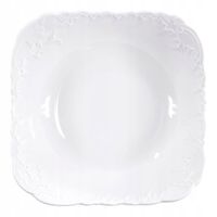 SALATERKA KWADRATOWA ĆMIELÓW ROCOCO 0001 24 CM