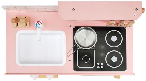 Kuchnia dziecięca ORYGINALNA Mamabrum Kuchnia RETRO + FARTUSZEK I AKCESORIA na Arena.pl