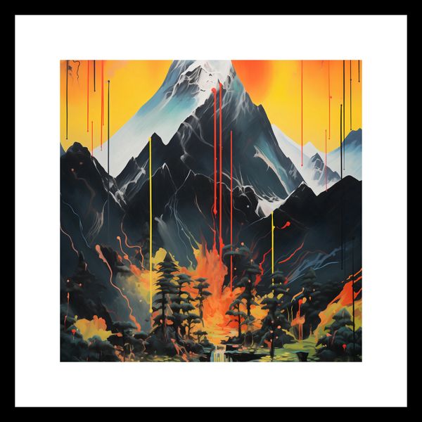 Plakat 20x20cm Górska Alchemia zdjęcie 3