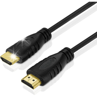 Kabel HDMI/HDMI V2.0 M/M Ethernet 3m, czarny