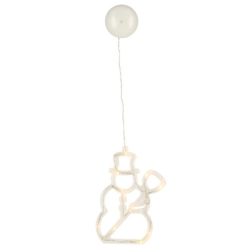 LAMPKI LED WISZĄCA DEKORACJA ŚWIĄTECZNA BAŁWANEK 49CM 10 LED WYSOKA J na Arena.pl