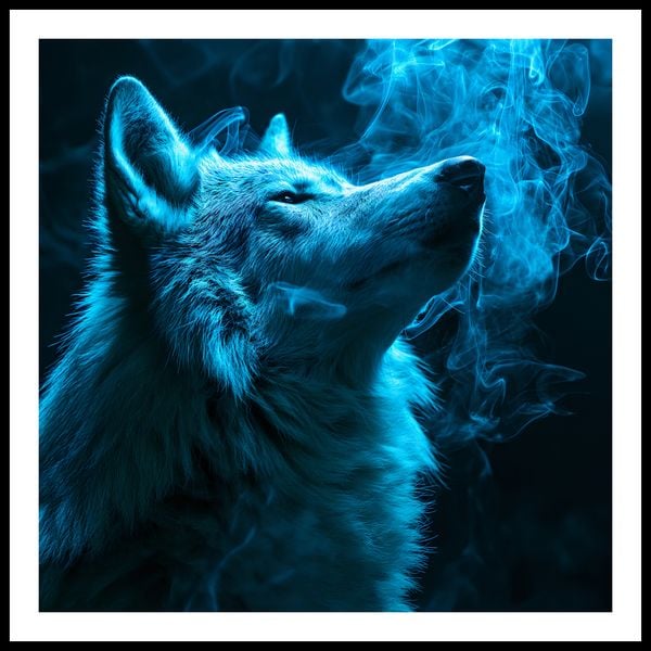 Plakat 60x60cm Oddech Wilka zdjęcie 3