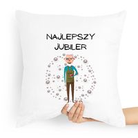 Prezent Poduszka Dla Jubilera Najlepszy Jubiler Z Nadrukiem Ze Zdjęciem