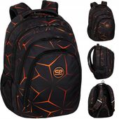 COOLPACK PLECAK SZKOLNY MŁODZIEŻOWY CZARNY 3D