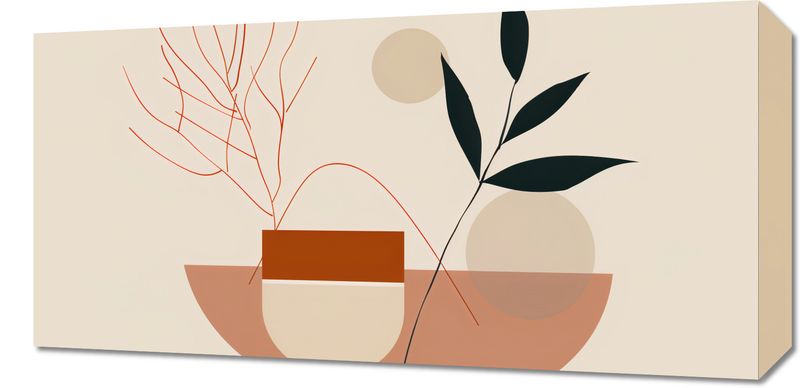 Obraz 60x30cm Botaniczna Przymiarka zdjęcie 1