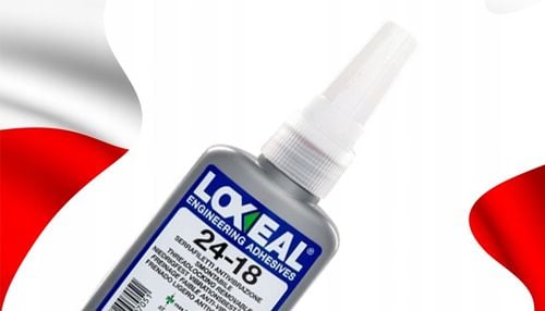 KLEJ DO GWINTÓW NAKRĘTEK ŚRUB LOXEAL 24-18 ŁATWO DEMONTOWALNY 50 ml na Arena.pl