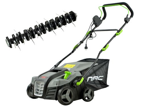 WERTYKULATOR AERATOR NAC SCE200-40-W 2000 W 2 WAŁKI SZER. 40 CM 2 FUNKCJE na Arena.pl