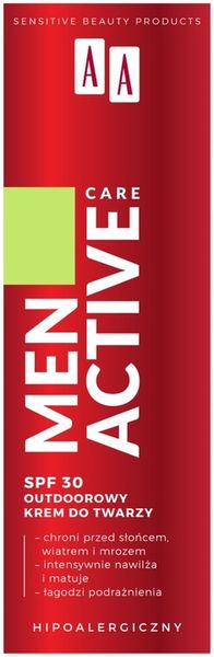AA MEN Active Care SPF30 Krem do twarzy męski 50ml zdjęcie 6