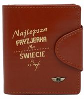 Portfel damski DLA FRYZJERKI duży wbór wzorów BOX