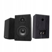 Kolumny Głośnikowe Hifi 2-Drożne Stereo 75W Bluetooth Czarny Zestaw 2 Sztuk