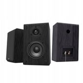 Kolumny Głośnikowe Hifi 2-Drożne Stereo 75W Bluetooth Czarny Zestaw 2 Sztuk
