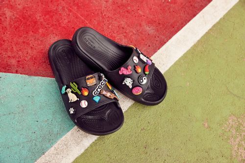 Dziecięce Klapki Crocs Classic Glitter Kids 28-29 na Arena.pl
