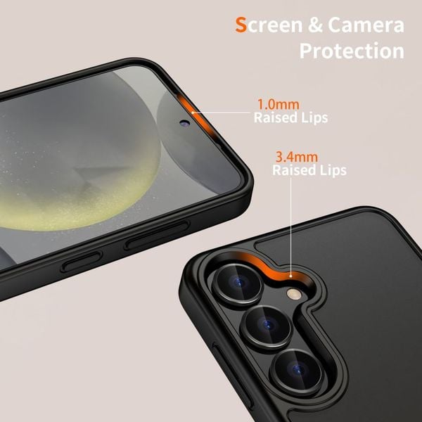 TECH-PROTECT MAGMAT GALAXY S25 MATTE BLACK zdjęcie 3