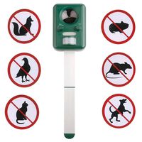 Odstraszacz zwierząt elektroniczny solarny z czujnikiem ruchu na kuny lisy