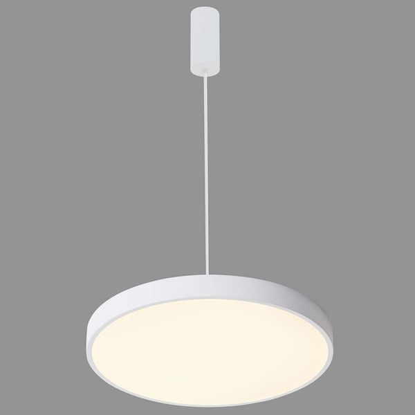 Okrągła lampa wisząca ORBITAL 5361-860RP-WH-3 LED 24W 3000K zwis biały zdjęcie 5