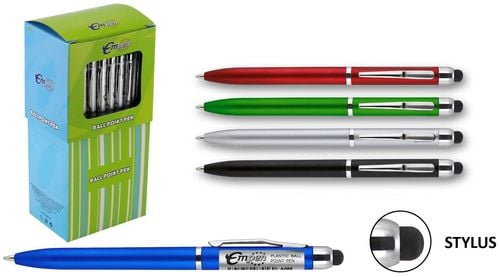 długopis /rysik 2w1 do ekranów dotykowych 10szt A01.3099 na Arena.pl