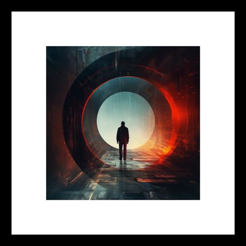 Plakat 20x20cm Portal do Świata na Arena.pl