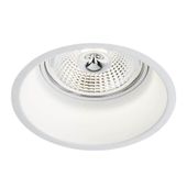 Wpust LAMPA sufitowa KAMI 7379 Shilo podtynkowa OPRAWA okrągła OCZKO metalowe białe