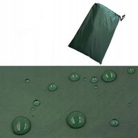 TARP PŁACHTA BIWAKOWA WODOODPORNA TERMICZNA 3X3 m ŻAGIEL PRZECIWSŁONECZNY