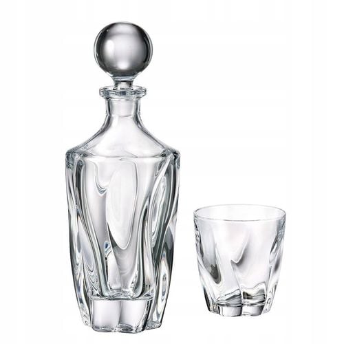 ZESTAW KARAFKA SZKLANKI KRYSZTAŁ BOHEMIA BARLEY na Arena.pl