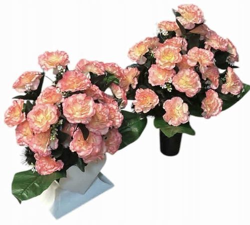 KOMPOZYCJA NA CMENTARZ KOMPLET STROIK NA GRÓB BUKIET WIĄZANKA WAZON na Arena.pl