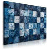 Obraz Ścienny Do Salonu Geometryczna Mozaika Abstrakcja 30cm x 20cm
