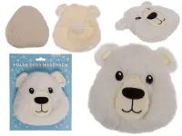 Pluszowy Ogrzewacz Miś Polarny - Miękki Towarzysz na Zimowe Wieczory