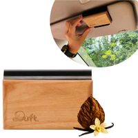 Drewniany zapach do samochodu DUFT | naturalny dyfuzor z uchwytem