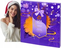 KALENDARZ ADWENTOWY ZESTAW Z KOSMETYKAMI 24 SZT PREZENT DLA KOBIET VEGAN