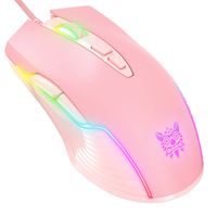mysz gamingowa onikuma cw905 różowa