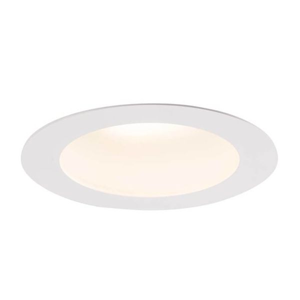 Wpust LAMPA sufitowa TOTTORI IL 7726 Shilo podtynkowa OPRAWA łazienkowa LED 10W 3000K do zabudowy IP44 biała fueva-c zdjęcie 1