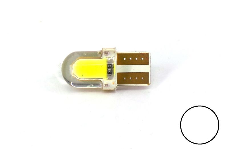 żarówka LED T10 12V 1.5W CANBUS biała zdjęcie 1