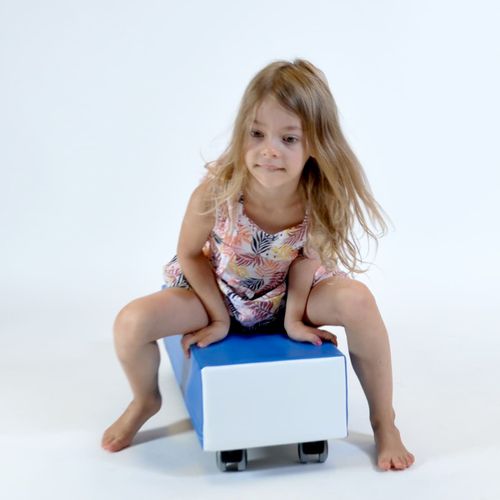 jeździk Long Dady niebieski MAŁPISZON na Arena.pl