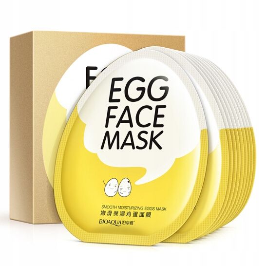 Bioaqua Egg Face Mask Maseczka Do Twarzy Jajko 30g na Arena.pl