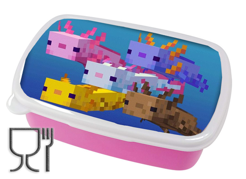 Pojemnik śniadaniowy Axolotl - Minecraft na Arena.pl
