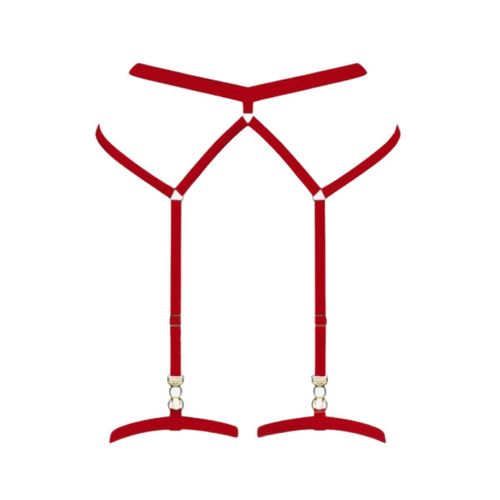 nadia red pas do pończoch m/l promees na Arena.pl